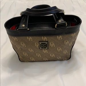 Vintage Dooney & Bourke Canvas Handbag